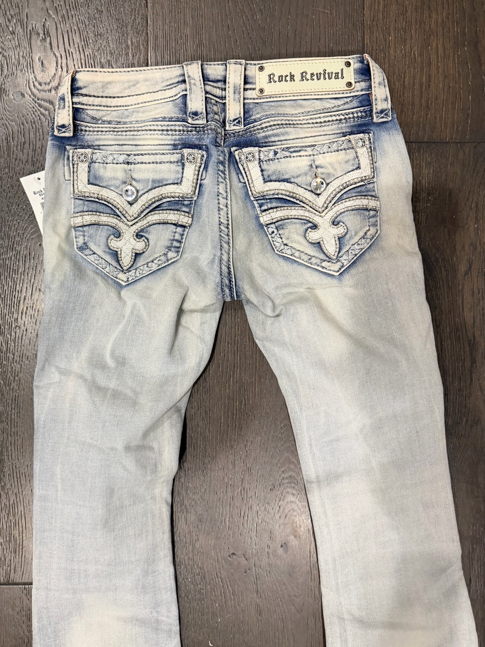 Rock Revival Women's Light Wash Bootcut Jeans Raven - Picture 4 of 6